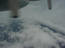 We dropped 1000 feet due
to the pressure change