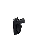 Vacod Universal Gun Holster for Concealed Carry Inside or Outside The Waistband Pistols Holsters for Right and Left Hand Draw Holster for Men/Women Fits Subcompact and Compact Handguns,Black (1)