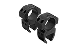 Monstrum Dovetail (11 mm / 3/8 inch) Scope Rings V2 | High Profile with See-Through Base | 1 inch Diameter