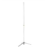 Retevis 144/430MHz Amateur Dual-Band Base Antenna,2m/70cm 7.2 dBi High Gain Base Antenna, SL16 Connector Repeater Antenna for Ham Radio Mobile Transceivers (1 Pack)