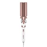 Conair Curling Iron, Triple Barrel Double Ceramic Hair Curling Wand, Hair Styling Tools & Appliances