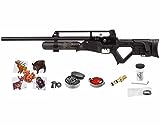 Hatsan Blitz Full Auto PCP .30 Cal Air Rifle with Included Wearable4U 100x Paper Targets and 100x .30cal Pellets Bundle