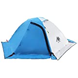 AYAMAYA 4 Season Backpacking Tent 2 Person Camping Tent Ultralight Waterproof All Weather Double Layer Two Doors Easy Setup 1 2 People Man Tents for Backpacker Outdoor Hiking Survival