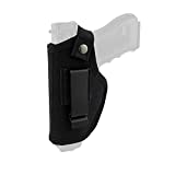 Depring Concealed Carry Holster Carry Inside or Outside The Waistband for Right and Left Hand Draw Fits Subcompact to Large Handguns