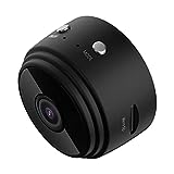 DOVOSA Webcam WiFi Mini Camera APP Remote Monitor Home Security 1080P IP Camera IR Night Magnetic Wireless Camera Webcams 4k Webcam (Size : 1)