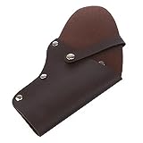 YOOFER Universal Concealed Carry Ambidextrous Leather Revolver Holster, Compatible with Ruger Wrangler, Heritage Rough Rider, Colt SSA and Similar Six Gun Pistols