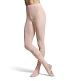 BLOCH Women's Ladies contoursoft adaptatoe Tights, Pink, Small/Medium