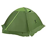 GEERTOP 2-3 Person Dome Tent for Camping Waterproof Outdoor Tent 4 Season Double Layer Lightweight Backpacking Tent for All Weather Camp, Hiking -Freestanding Poles