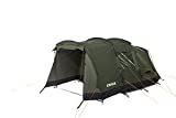 Crua Outdoors Tri - 3 Person Insulated Tent, Waterproof and Windproof Tent with Warmth & Cooling Insulation Built-in for The 4 Seasons and Added Extendable Porch