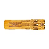Carlson's Choke Tube Beretta Benelli Mobil Gold Competition Target Ported Sporting Clays Choke Tube, 12 Gauge, Skeet, Gold
