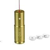 GOTICAL Cal .380 ACP Cartridge Bore Sight Boresighter Red Laser Boresight 380 ACP Boresighter Universal Laser Bore Sight, Red Dot Laser Cartridge Gun Sighter