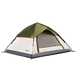 QUICK-UP 3 Person Tents for Camping Backpacking, Instant Pop Up Hiking Tent 3 Person Easy Set Up, Double Layer Outdoor Waterproof Lightweight with Rainfly Top Mesh and Carry Bag - 7' x 6.3'
