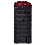 TETON Sports Celsius XXL Sleeping Bag; Great for Family Camping; Free Compression Sack; Black; Right Zip
