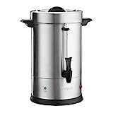Waring Commercial WCU30 Coffee Urn, 30 Cup Capacity, Stainless Steel , 1500W, 120V, 5-15 Phase Plug