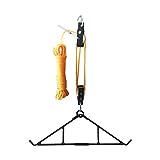 Highwild Game Hanging Gambrel & Hoist Kit with Pulleys & Rope - 600 lbs