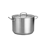 Tramontina Covered Stock Pot Pro-Line Stainless Steel 16-Quart, 80117/580DS