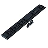 Gotical Ruger 10/22 Weaver and 3/8' Dovetail Mount Dovetail Predrilled Receiver Rail Mount Adapter (Black) (Pack of 1)…