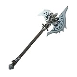 Sword Valley Cosplay Anime Game Wrath of The Lich King Shadowmourne, Legendary Two-Handed Orange Axe, Shadow's Edge
