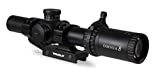 TRUGLO Omnia Tactical Rifle Scope Low Power Variable Optic, 1-8 x 24mm, Black, One Size