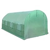 Strong Camel Greenhouse Replacement Cover 20'X10'X7' Green House Spare Parts Cover (Frame NOT Included)