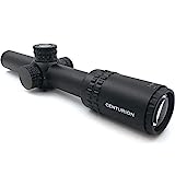 AYIN Sights Centurion 1-6x24 Tactical/Hunting Scope with Tactical Turrets, Throw Lever & Flip Caps