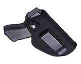 JIUSE IWB /OWB Universal Gun Holster for Concealed Carry— Men/Women—Universal Fits Left/Right Hand —Compatible with Subcompact /Compact / Full Size Handguns (1)