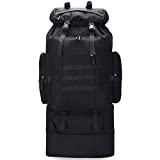 Wesoke 100L Hiking Camping Backpack Travel MOLLE Rucksack,Military Tactical Daypacks,Thickened Waterproof Outdoor Backpack