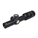 Athlon 215025 Talos BTR 1-4x24 Direct Dial Fixed Riflescope, Black