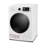 COMFEE’ 24' Washer and Dryer Combo 2.7 cu.ft 26lbs Washing Machine Steam Care, Overnight Dry, No Shaking Front Load Combo Washer Full-Automatic Washing Machine, Dorm White