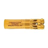 Carlson's Choke Tube Beretta Benelli Mobil Gold Competition Target Ported Sporting Clays Choke Tube, 12 Gauge, Full, Gold