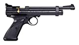 Crosman 2240 Bolt Action Single-Shot CO2-Powered .22-Caliber Air Pistol , Black
