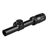 Edenberg 1.5-5x20 1-inch Tube Rifle Scope for Hunting and Tactical Shooting 100% Waterproof Fogproof Shockproof Construction with Wide Filed of View