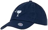South Carolina State Flag Low Profile Baseball Hat | South Carolinian Golf Cap Navy
