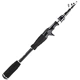 Goture telescoping Fishing rods, Telescopic Casting Fishing Rod baitcaster Rod and Reel Combo Fishing Rod Kit for bass Freshwater Saltwater