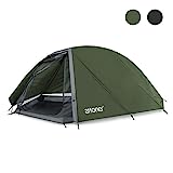 ATTONER Tent for Camping, 1 Person Tent, 3-4 Season Backpacking Tent, Lightweight Outdoor Waterproof Tent for Hiking and Traveling