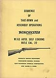 Winchester M/63 Auto. Self Loading Rifle Cal. 22 (Sequence of take-down and assembly operations)