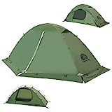 1-Person Backpacking Tent for 4-Season - Winter Waterproof Tent for One Person, Lightweight Camping Tent for Backpacking, Easy Set Up Cold Weather Tent by Underwood Aggregator