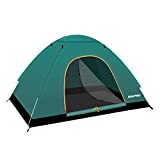 RISEPRO Instant Automatic pop up Camping Tent, 2 Person Lightweight Tent,Waterproof Windproof, UV Protection, Perfect for Beach, Outdoor, Traveling,Hiking,Camping, Hunting, Fishing, etc CT2020G