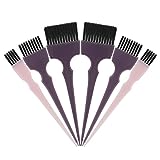 Hair Dye Brush Set, Segbeauty 6pcs Tint Brush Set Hair Coloring Brushes, Professional Hairdressing Tinting Brush Color Applicator Brush, Hair Bleach Styling Brush for Hair Dyeing Balayage