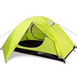 Bessport 2 Person Tent for Camping, Easy Setup Backpacking Tent Lightweight with Two Doors, Waterproof & Windproof Hiking Tent for 3-4 Seasons, Outdoor, Mountaineering and Travel