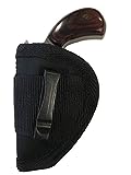 Bama Belts and Leathers Pocket Holster fits NAA 5 Shot Mini Revolver .22 Mag Black Nylon Concealment Gun Slinger Holster