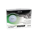 KLS 3-Piece Urethane Cover Golf Ball, 1-Dozen, White