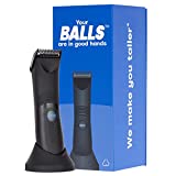 BALLS™ Trimmer Electric Ball Shaver - SackSafe Guard, Waterproof, Rechargeable - Wet/Dry Razor - Body, Groin Hair Trimming