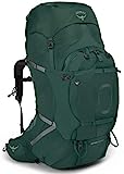 Osprey Aether Plus 100 Men's Backpacking Backpack , Axo Green, Small/Medium