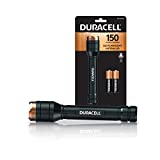 Duracell 150 Lumen Aluminum Flashlight for Everyday Use - Reliable, Durable, and Portable Design with 2-AA Batteries Included. Great for in-Door & Out-Door Use