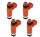 New 4pcs outboard injector 68V-8A360-00-00,Compatible for 1999-2015 Yamaha Outboard 115HP Mitsubishi Eclipse INP-771 842-1223 CDH210