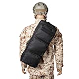 wolfslaves New Tactical 24' Rifle Gear Shoulder MP5 Sling Bag Army Backpack Black MPS Hunting Bag Cross Bag