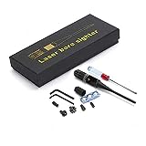 HONESTILL Hunting 650nm Green Red Laser Bore Sighter Kits Dot 3 Battery Red Collimator for .22 to .50 Caliber Rifle Scope Sighting Accessories (Red)