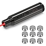 VOTATU Laser Bore Sight for .223 Rem 5.56 mm NATO Cartridge Bore Sighting Laser Red Dot Boresighter Lazer Zeroing with Rifle 223 556