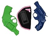 King Holster Concealed IWB Gun Holster for Women fits Charter ARMS Snub Nose Revolvers 38 Undercover | 32 Undercoverette | 22 Pathfinder